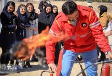 گزارش تصویری | برگزاری کارگاه مبانی حریق و اصول ایمنی 